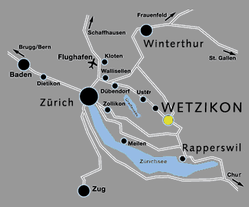 Fotokurse.COM Standort Wetzikon Map gr
